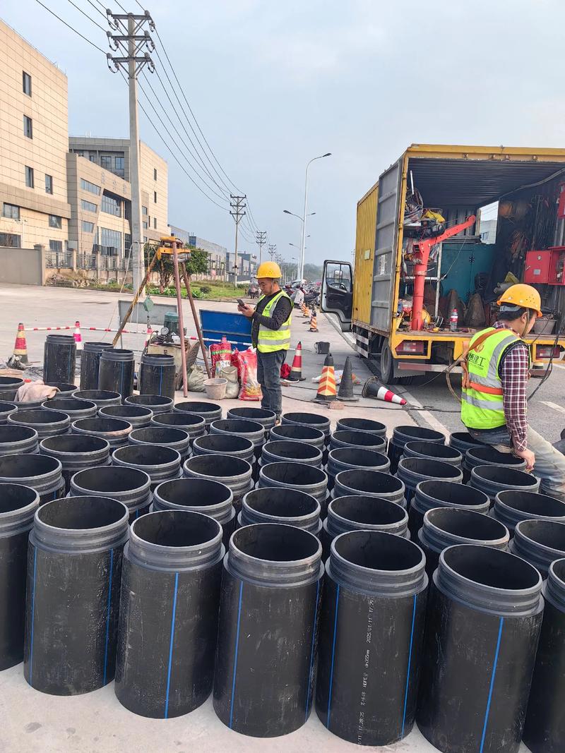 熊口管理区管道短管置换