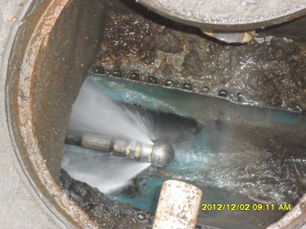 熊口管理区污水管道高压清洗