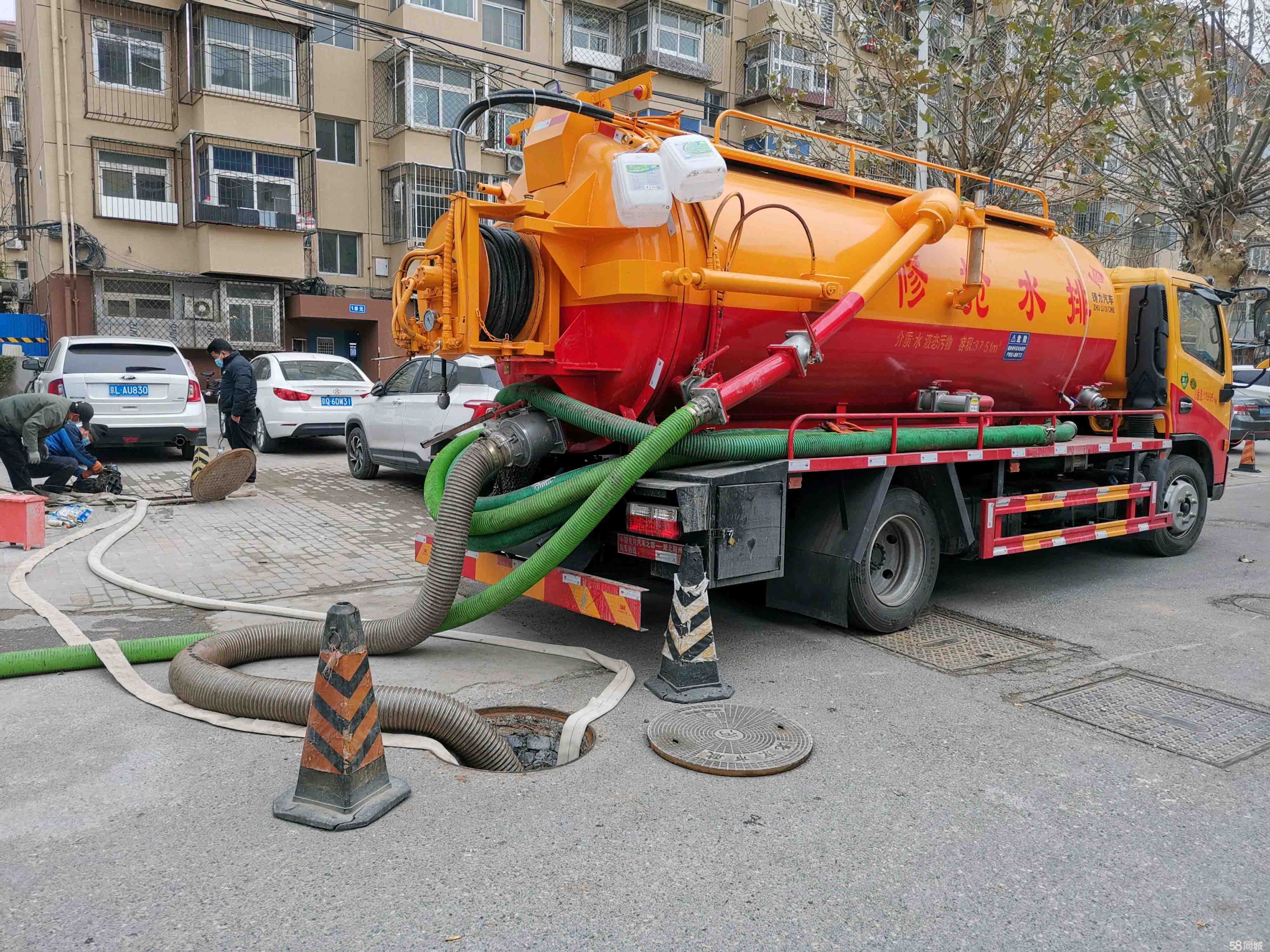 熊口管理区抽粪吸污