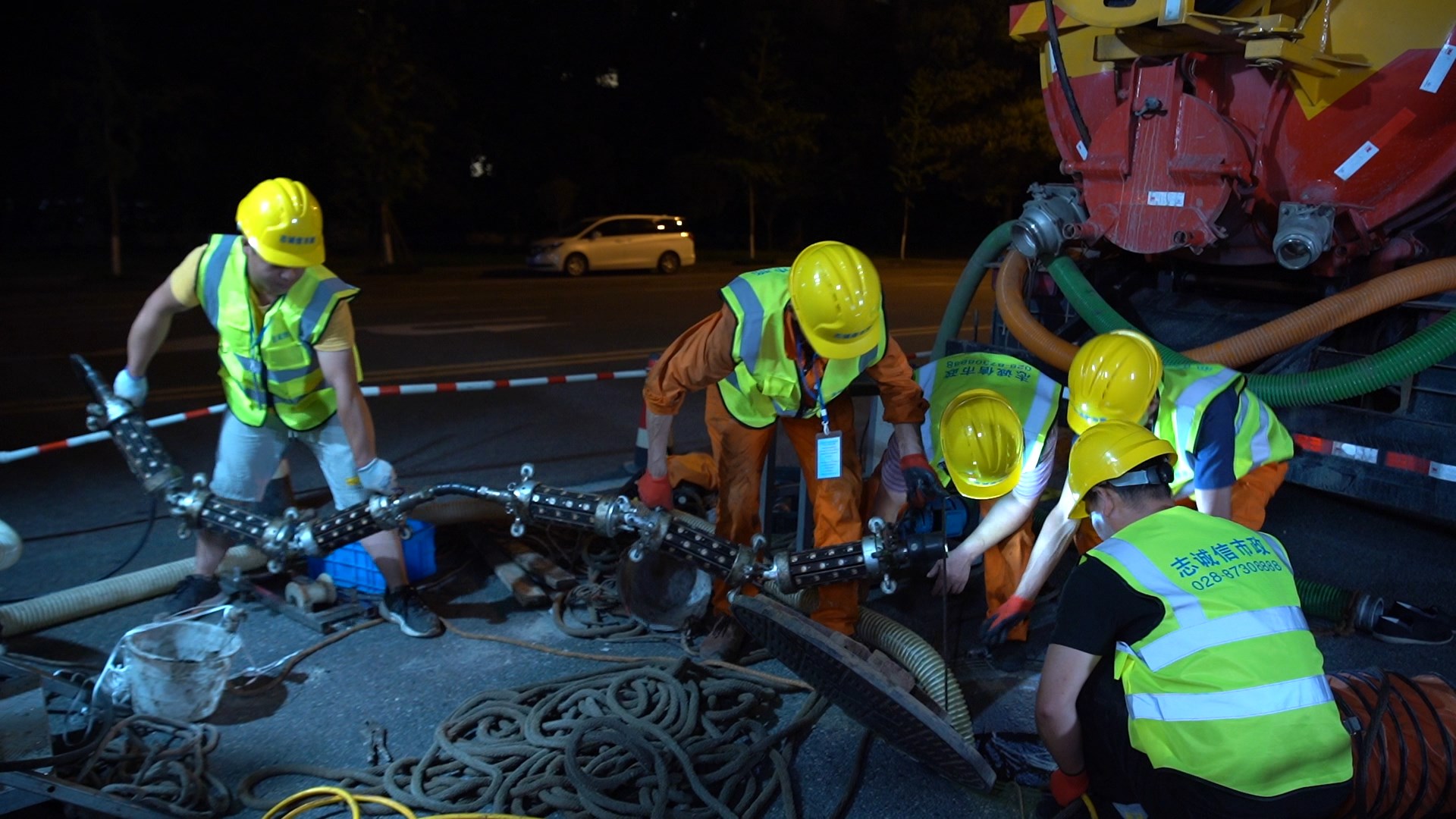 熊口管理区紫外光固化修复