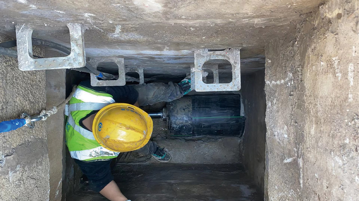 熊口管理区HDPE短管内衬法